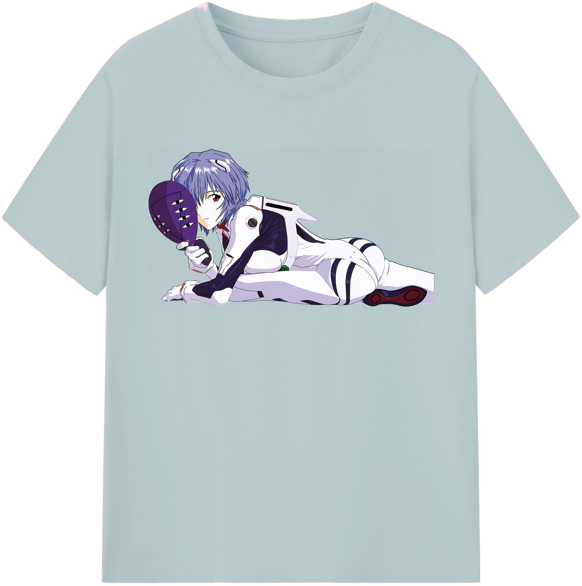 （画像用） EVA 新世紀エヴァンゲリオン 綿100％半袖Tシャツ（フロントプリント）